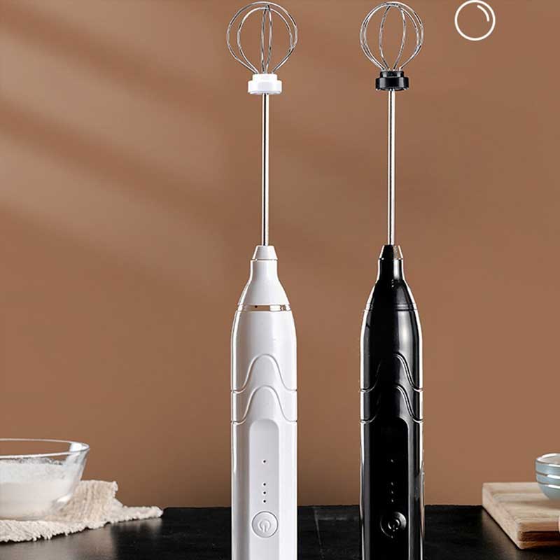 2 in 1 Electric Rechargeable Coffee Beater & Milk Frother and Foamer